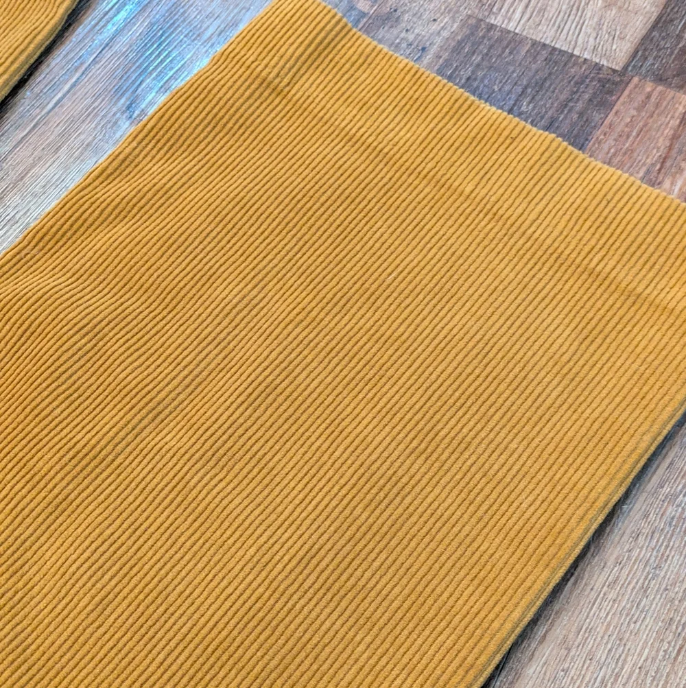 Everlane Corduroy Wide Leg Pants Trousers High Rise Mustard Brown Cotton Sz 2 - Picture 9 of 15